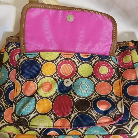 Lily Bloom Crossbody Handbag Purse - Picture 6 of 8